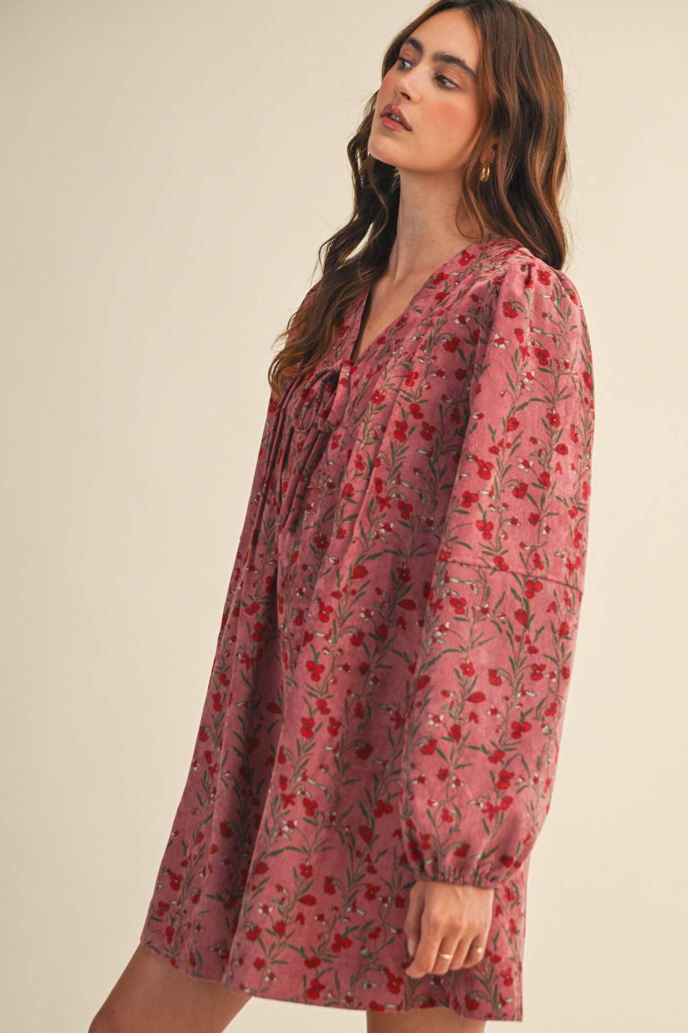 Floral Mini Dress