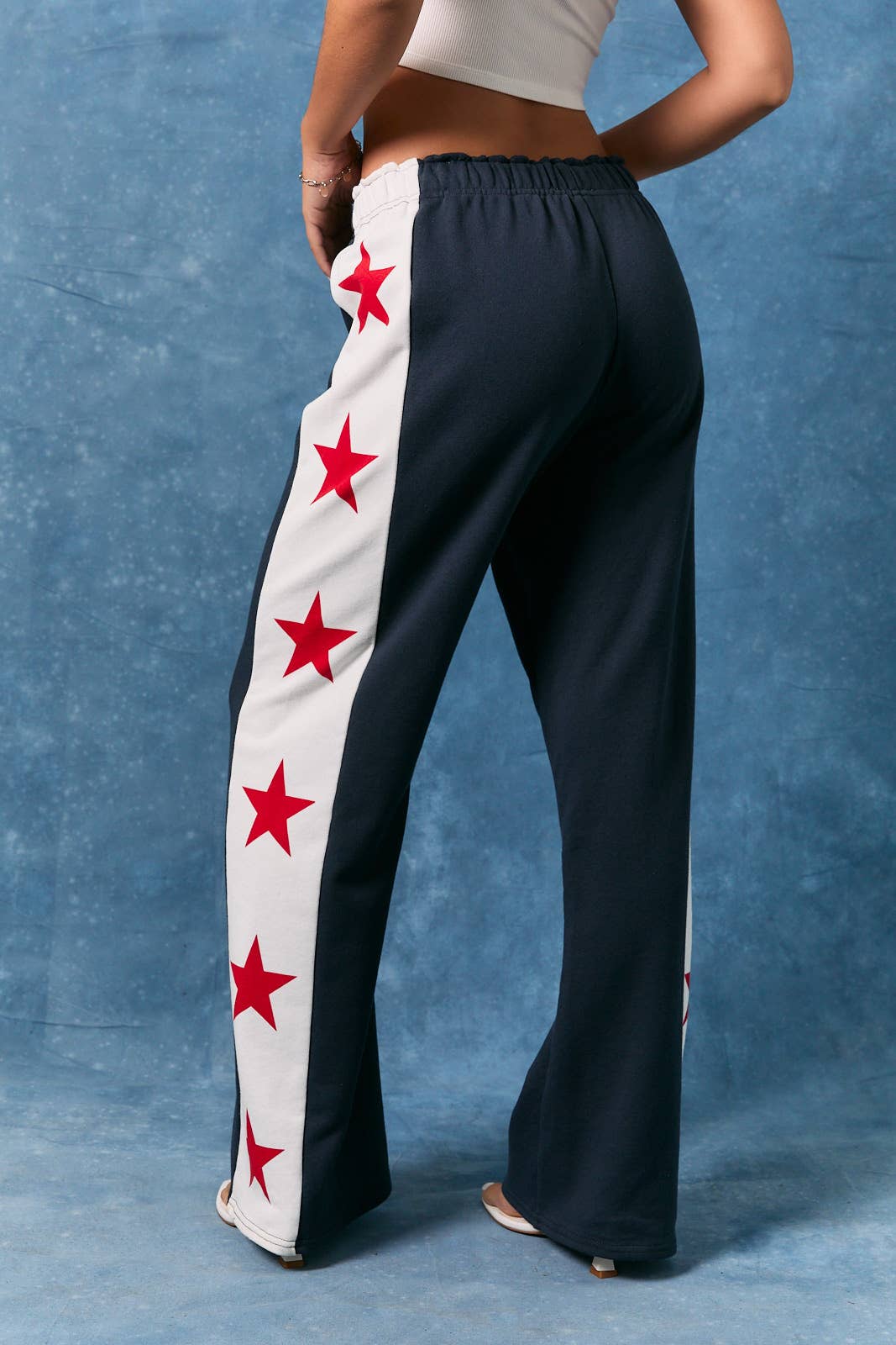 STARS WIDE LEG PANTS