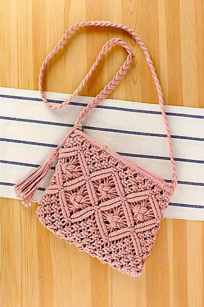 Bohemian Crochet Purse