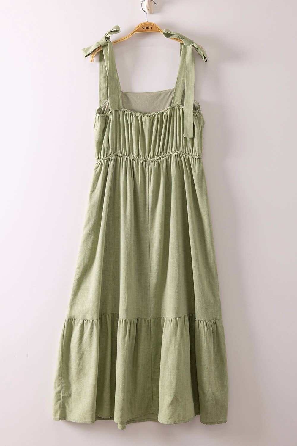 Embroidery Midi Dress