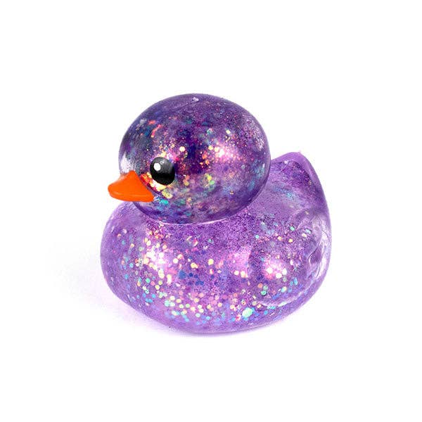Sugah-Mals Glitter Ducks Sugar Stress Ball Squishies® Fidget Toy (1pc)