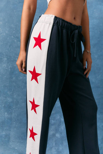 STARS WIDE LEG PANTS
