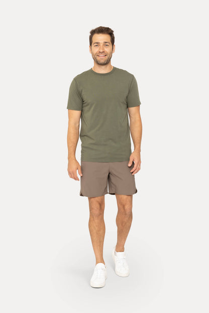 Pima Cotton Blend Short Sleeve Tee