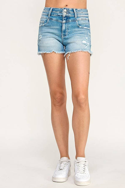Petra HIGH RISE YOKE SHORTS