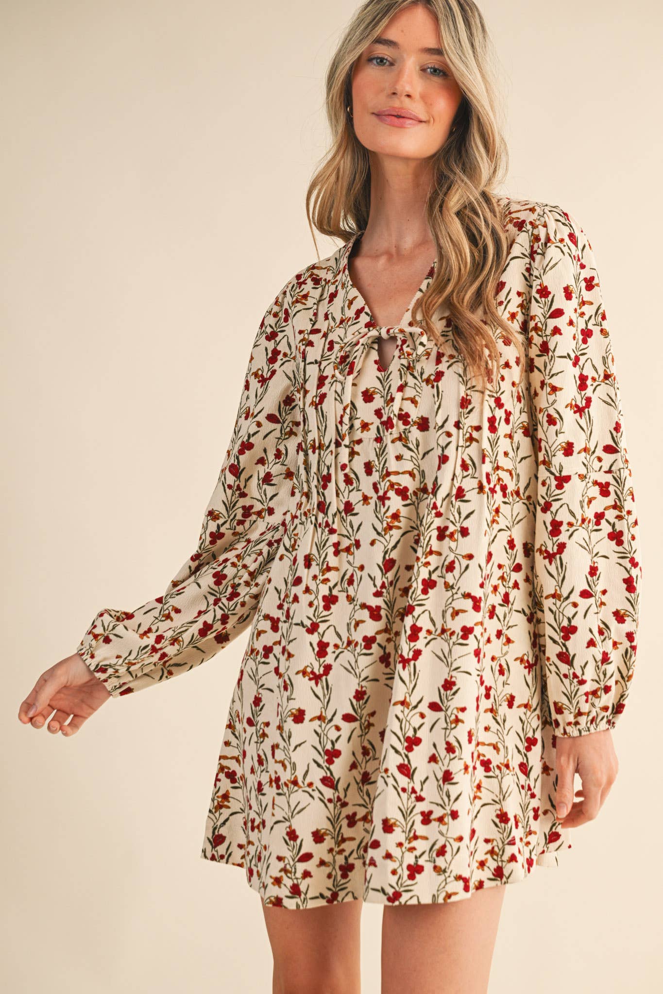 Floral Mini Dress