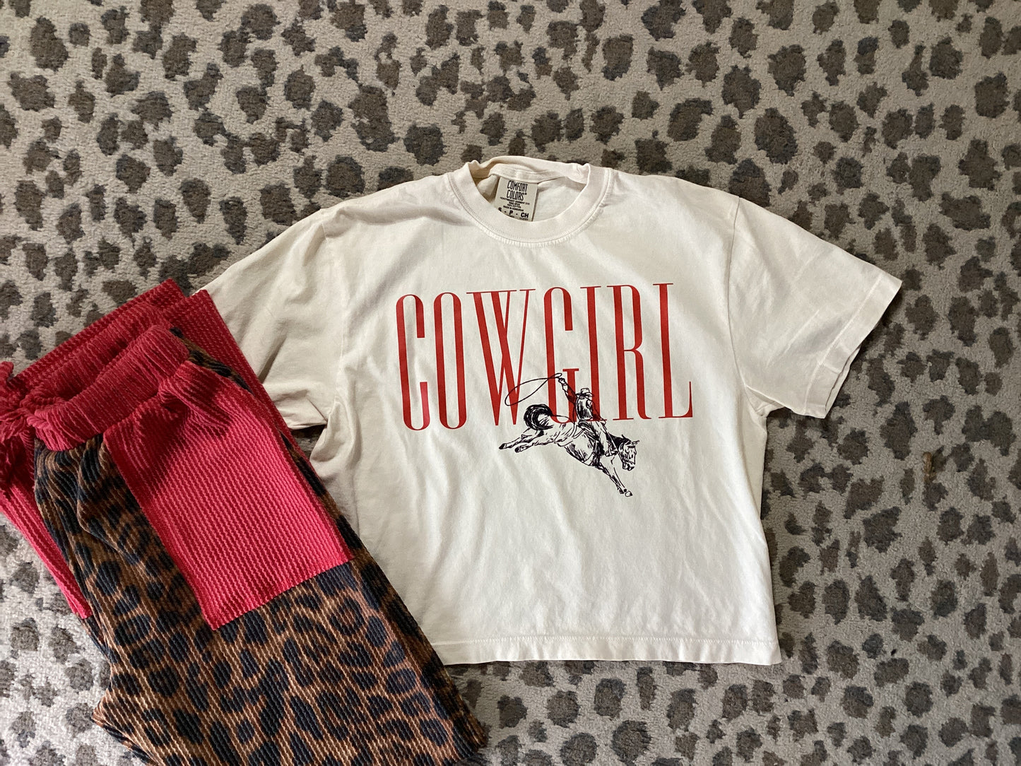 Cowgirl Cropped Tee