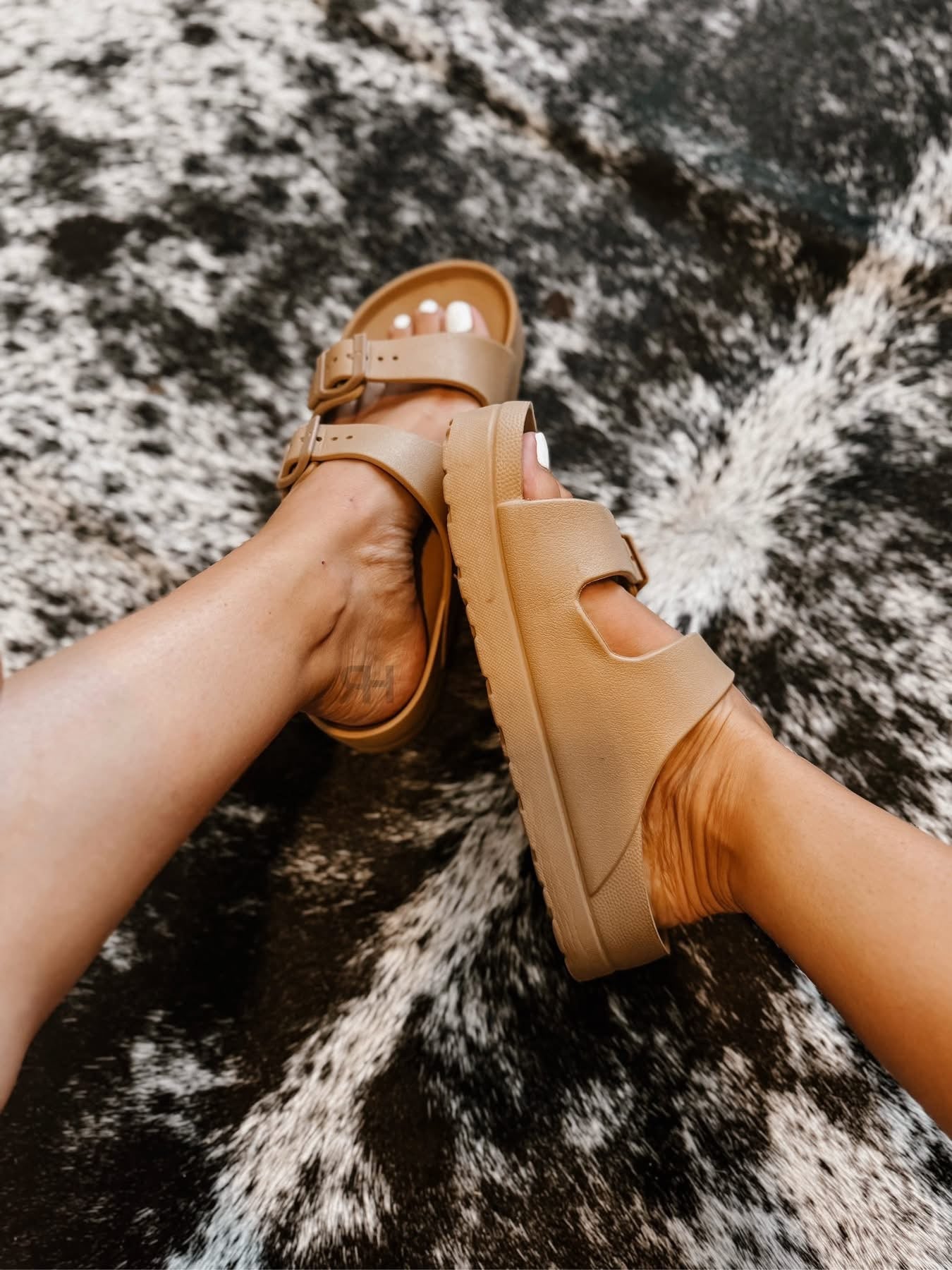 Plain Jane Platform Sandals