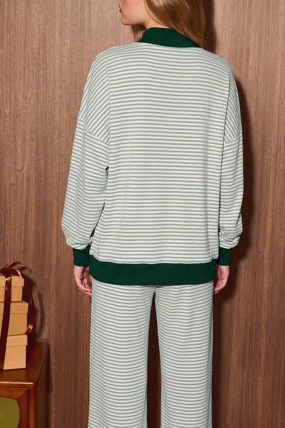"MERRY" MOCK NECK