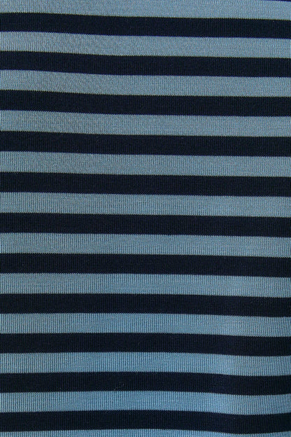 SHORT SLEEVE ROUND NECK STRIPED BABY TEE