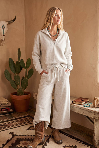 Scuba Half Zip Pants Set