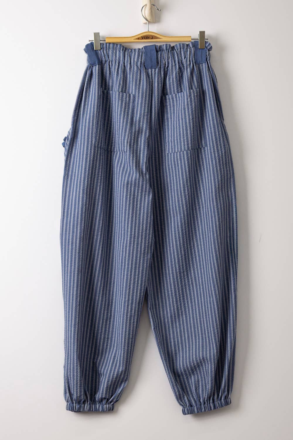 Bow Stripe Woven Pants