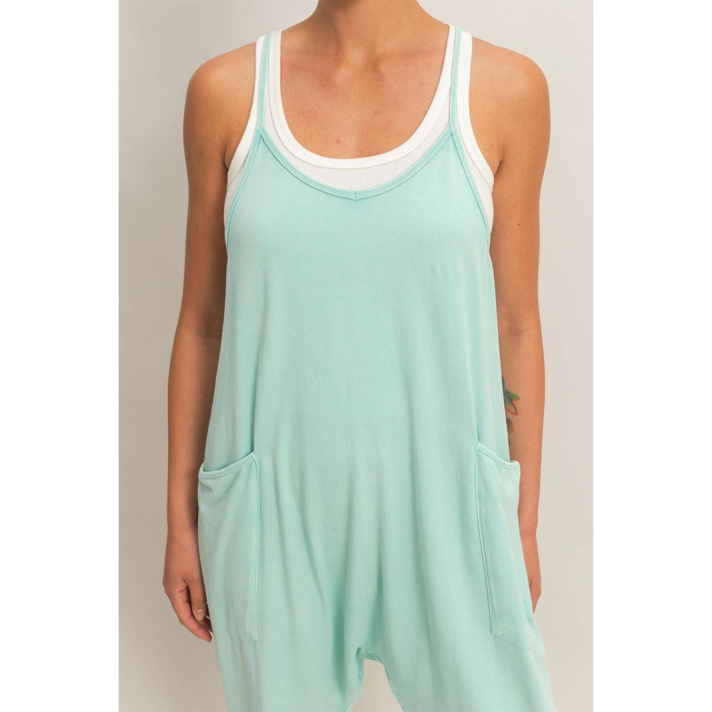 Mineral Wash Jumpsuit