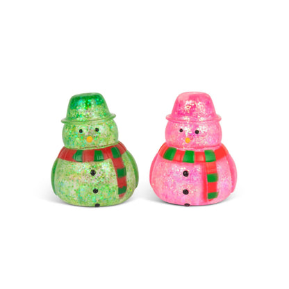Scrunchems Sugar Snowman Squishy Fidget Toy (1pc) Color Ships Assorted