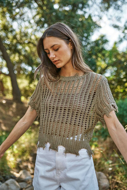Crochet Cover Up Top
