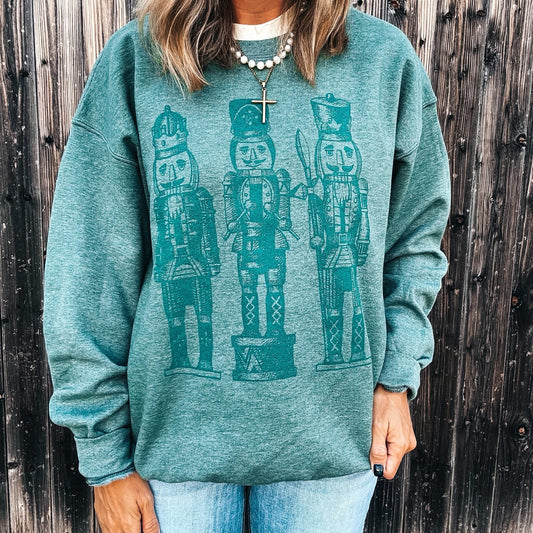 Monochrome Nutcracker Sweatshirt