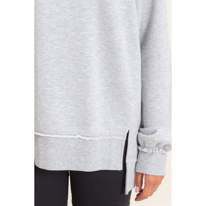 Raw Edge Sweatshirt