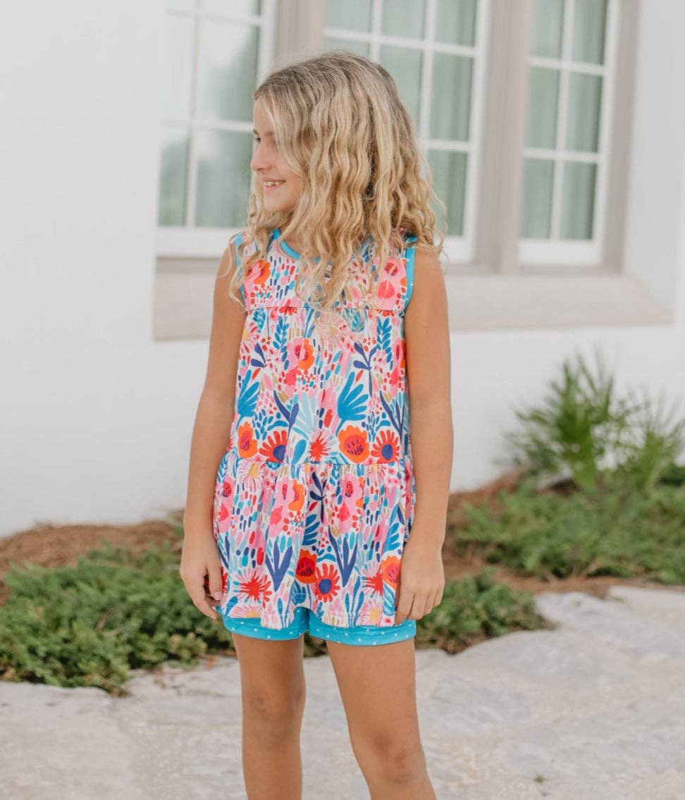 Girls Wild Floral Spring Set