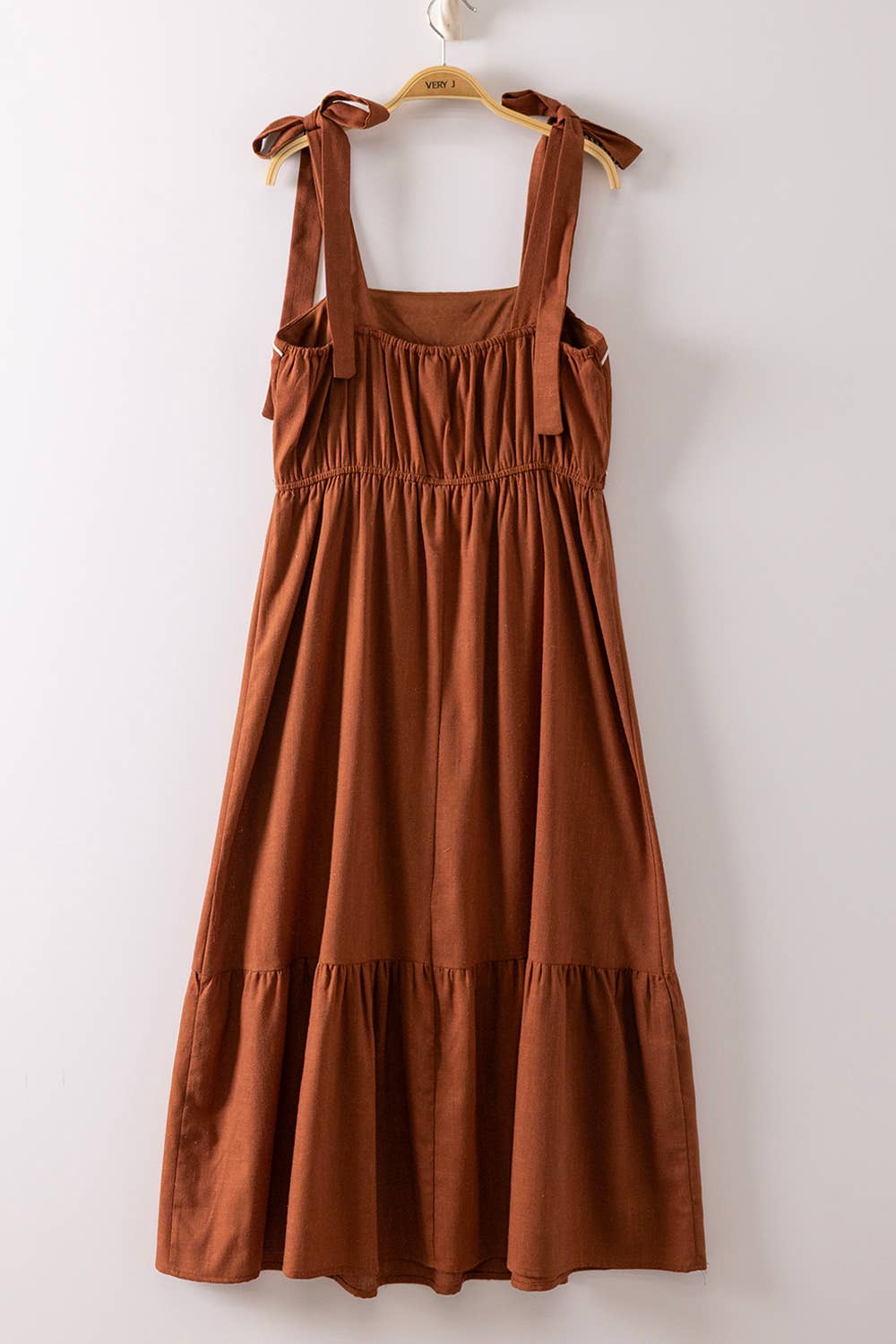Embroidery Midi Dress