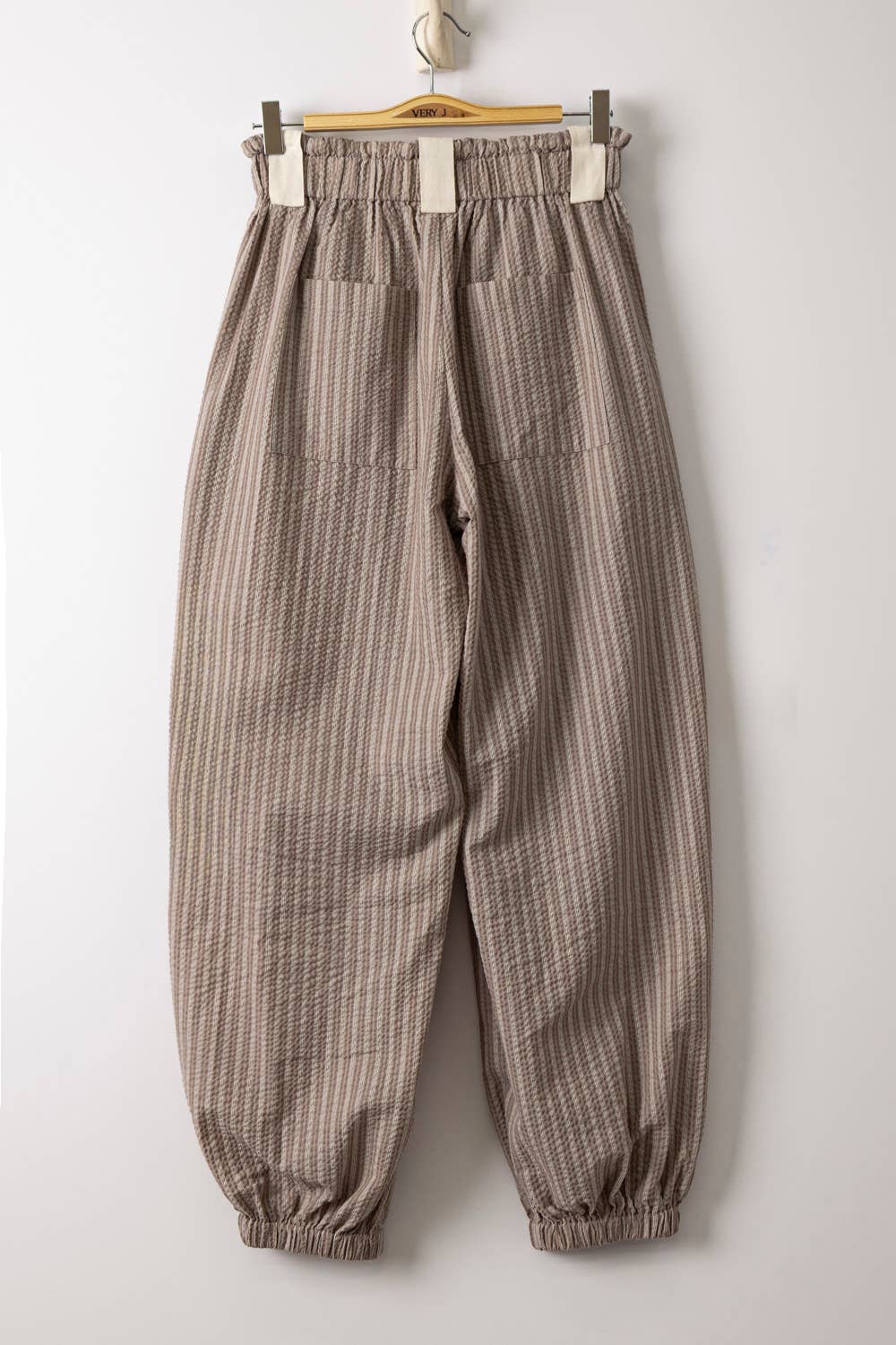 Bow Stripe Woven Pants