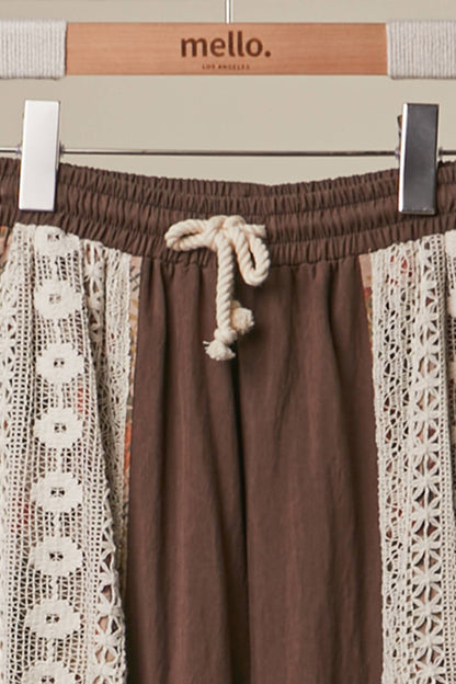 Boho Patchwork Pants