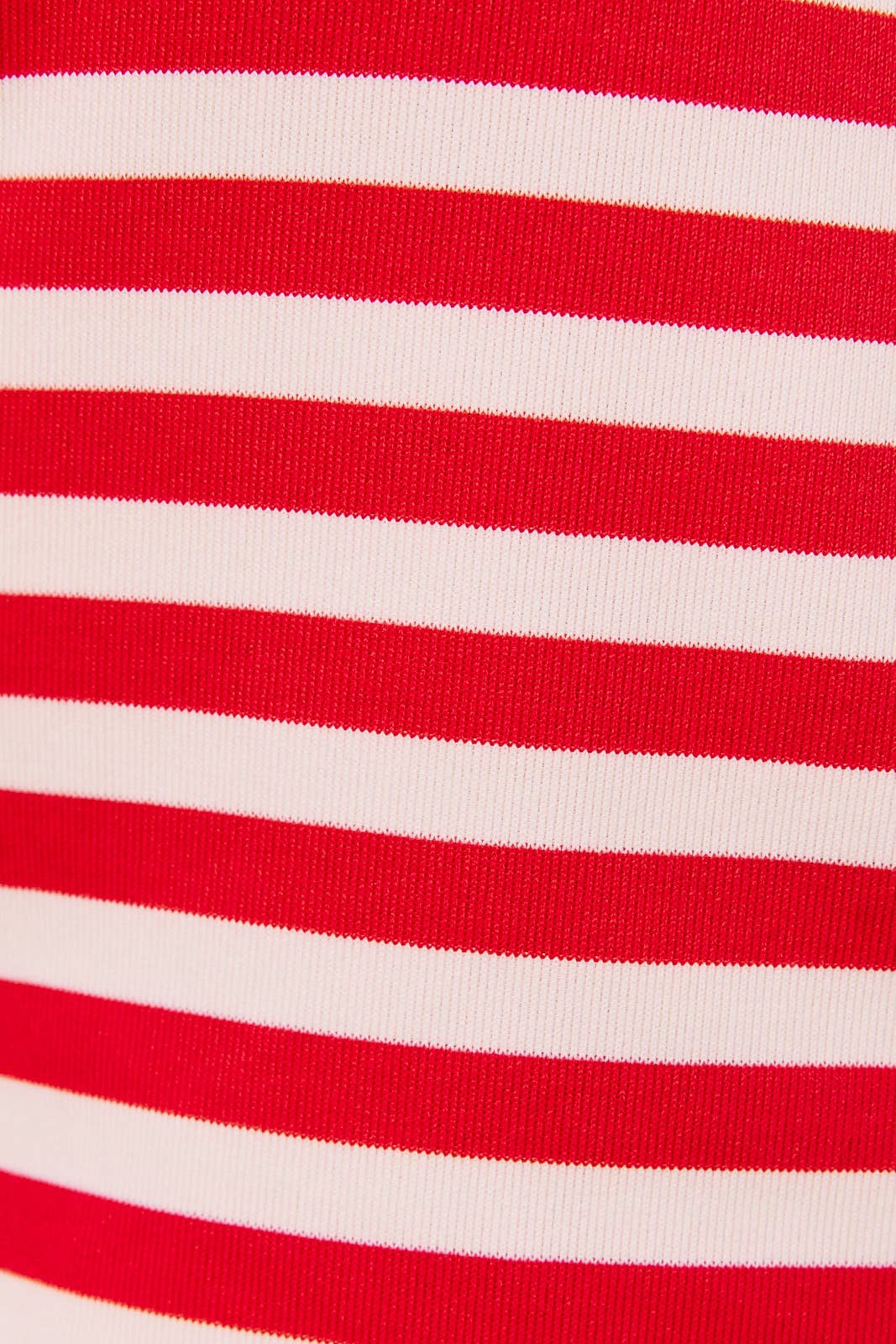 HIGH NECK STRIPE TOP