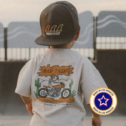 WHERE THE RAD THINGS ARE TEE™ - VINTAGE BIEGE
