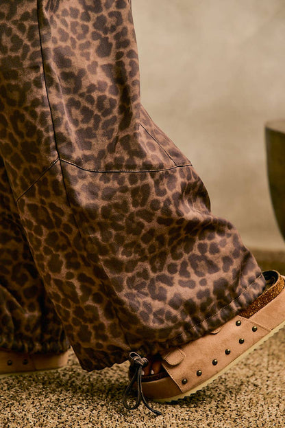 LEOPARD BALLOON PANTS