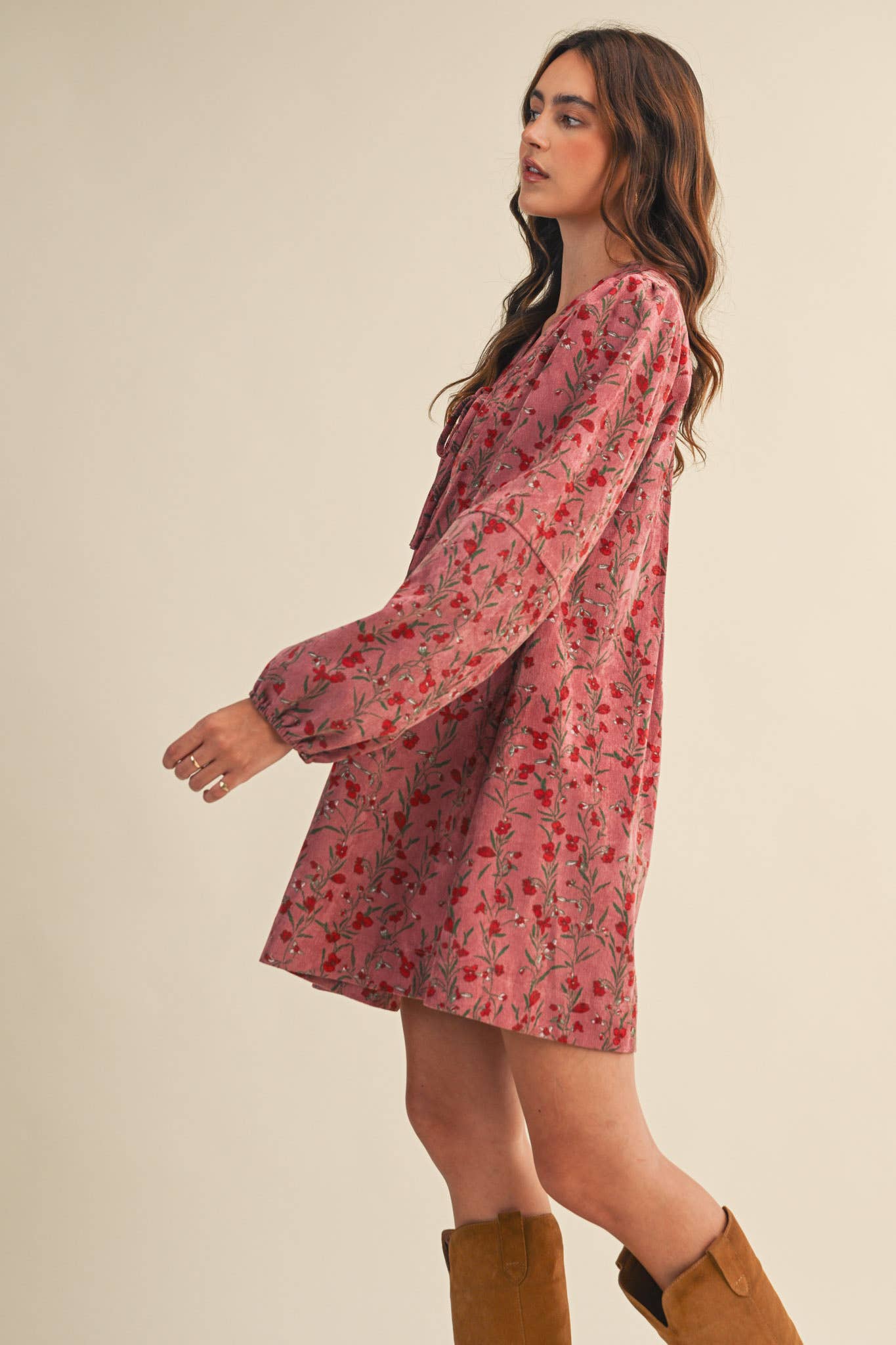 Floral Mini Dress