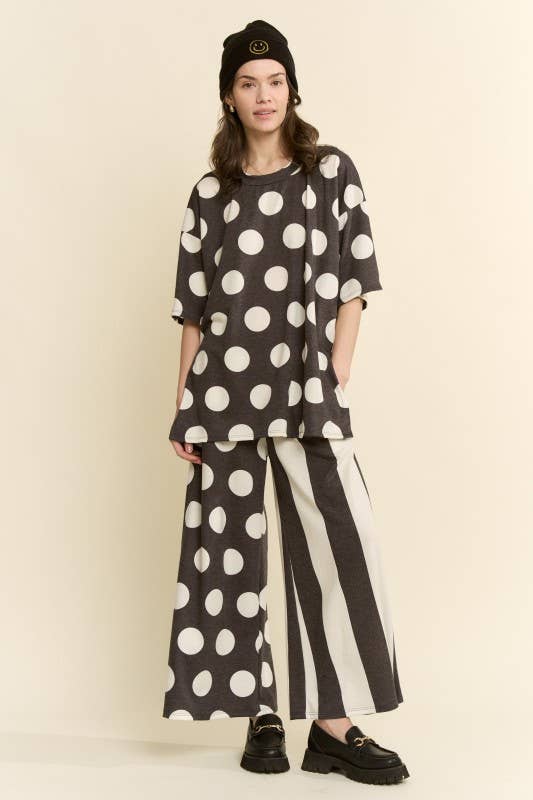 POLKA DOT & STRIPE SET