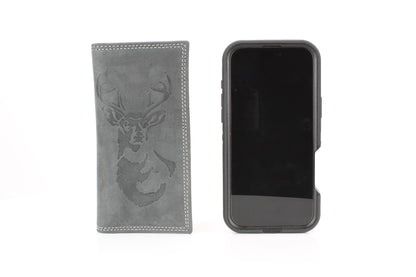 Men’s Rodeo Wallet with Deer Emboss ABMWVT 07