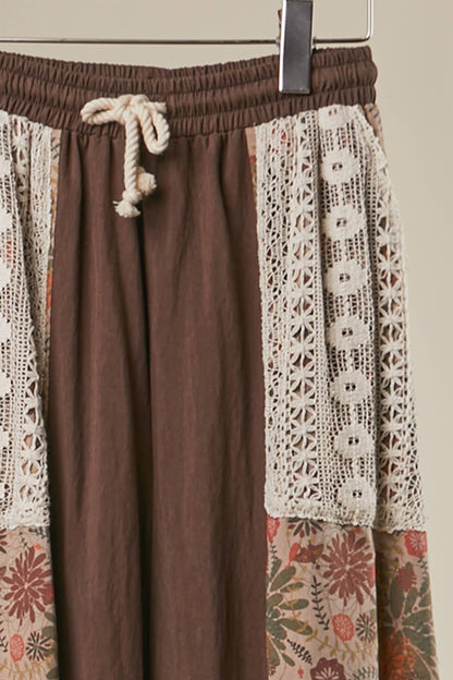 Boho Patchwork Pants