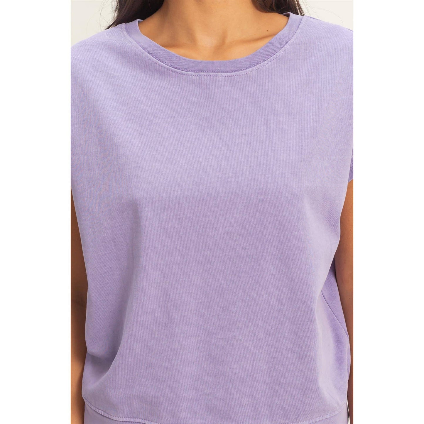 Sleeveless Shorts Set