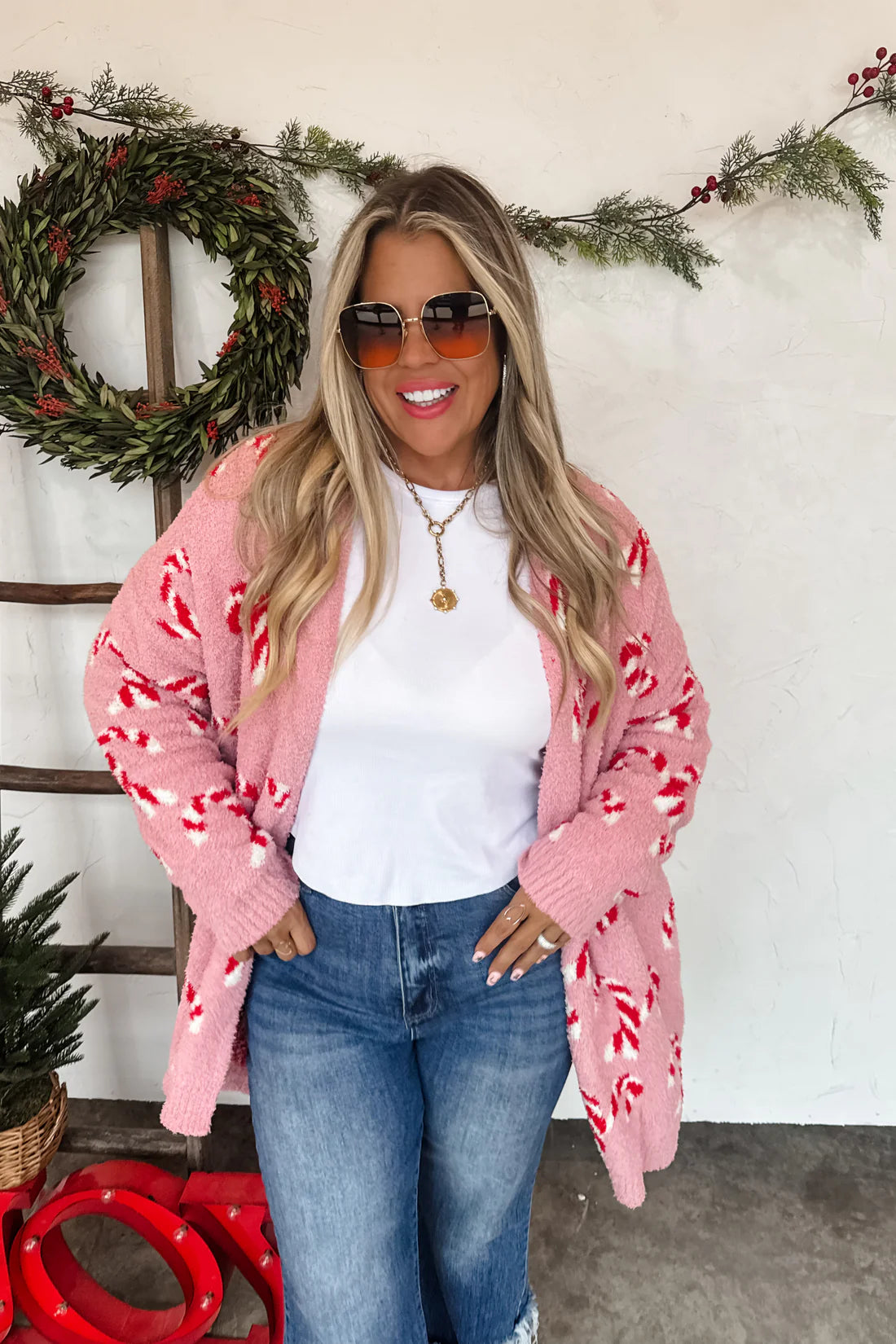 CHRISTMAS CLOUD CARDIGAN