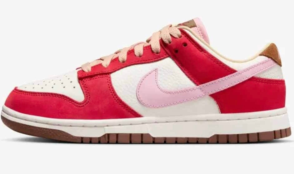 Pink + Red Sneakers