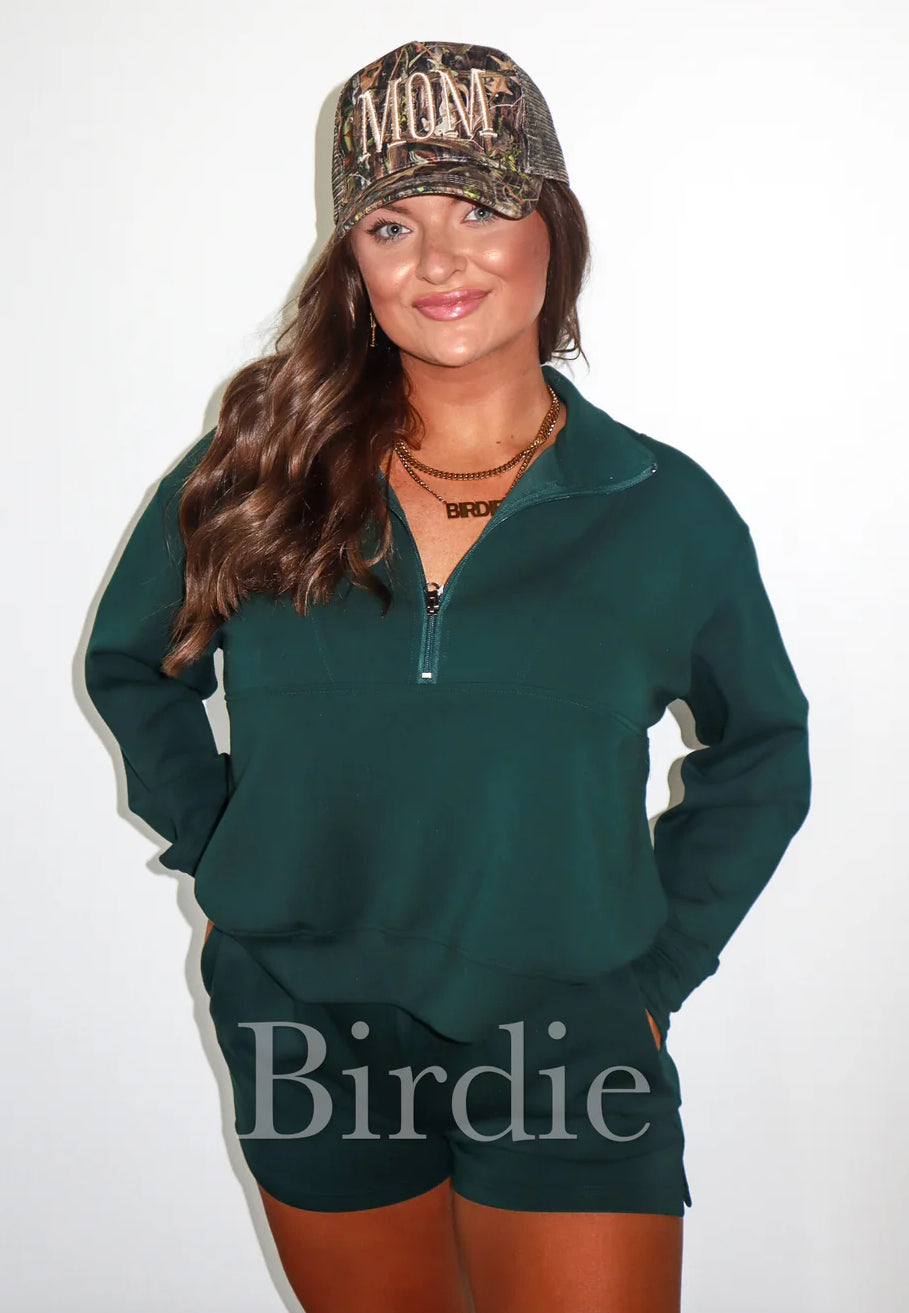 Birdie Emerald Scuba Pullover