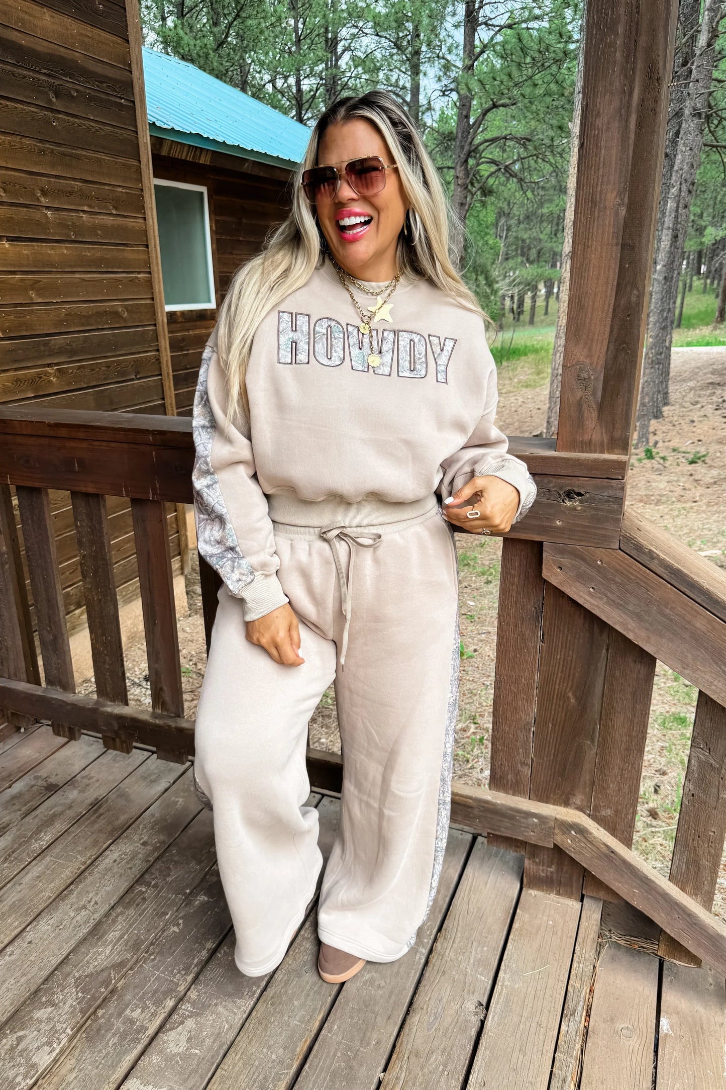 Howdy Camo Pant Set