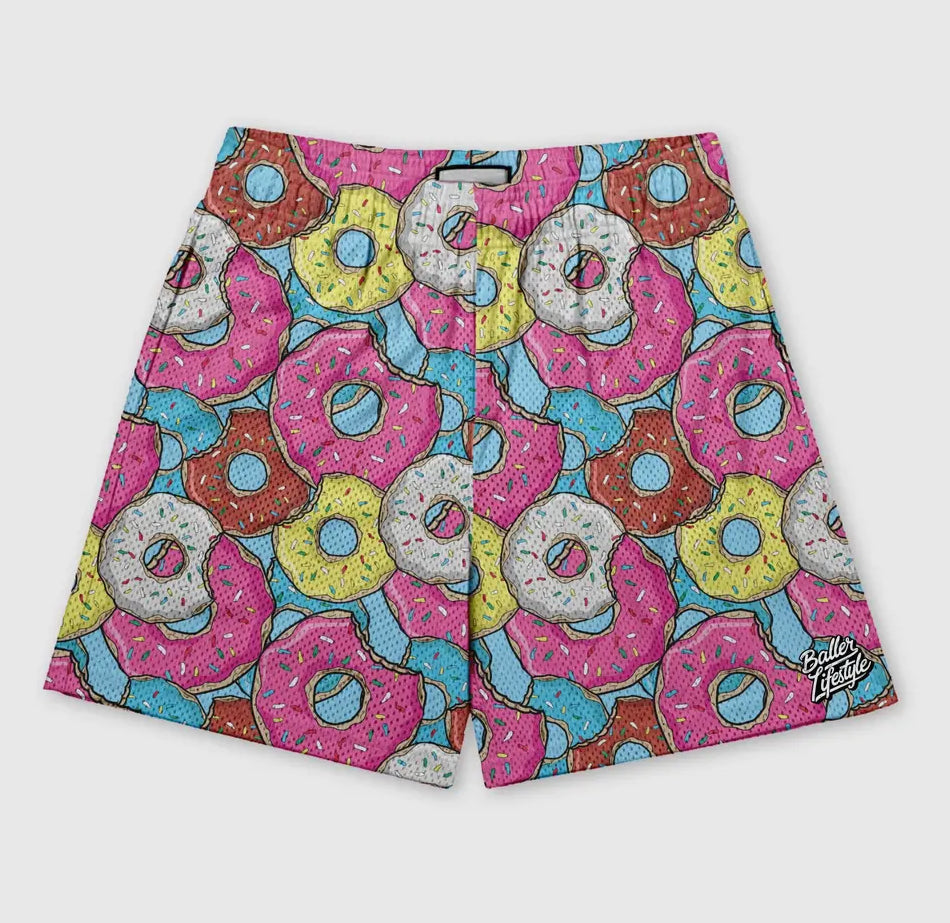Donut Baseball Shorts