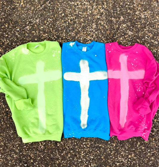 Graffiti Cross Sweatshirt