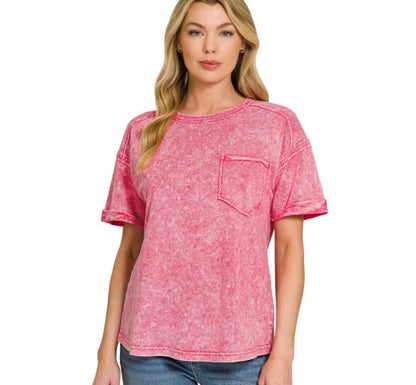 Washed Relaxed Fit Tee