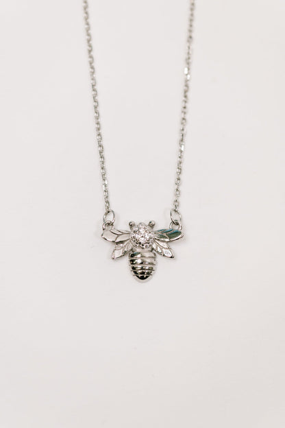 Bee Line Sterling Silver Necklace