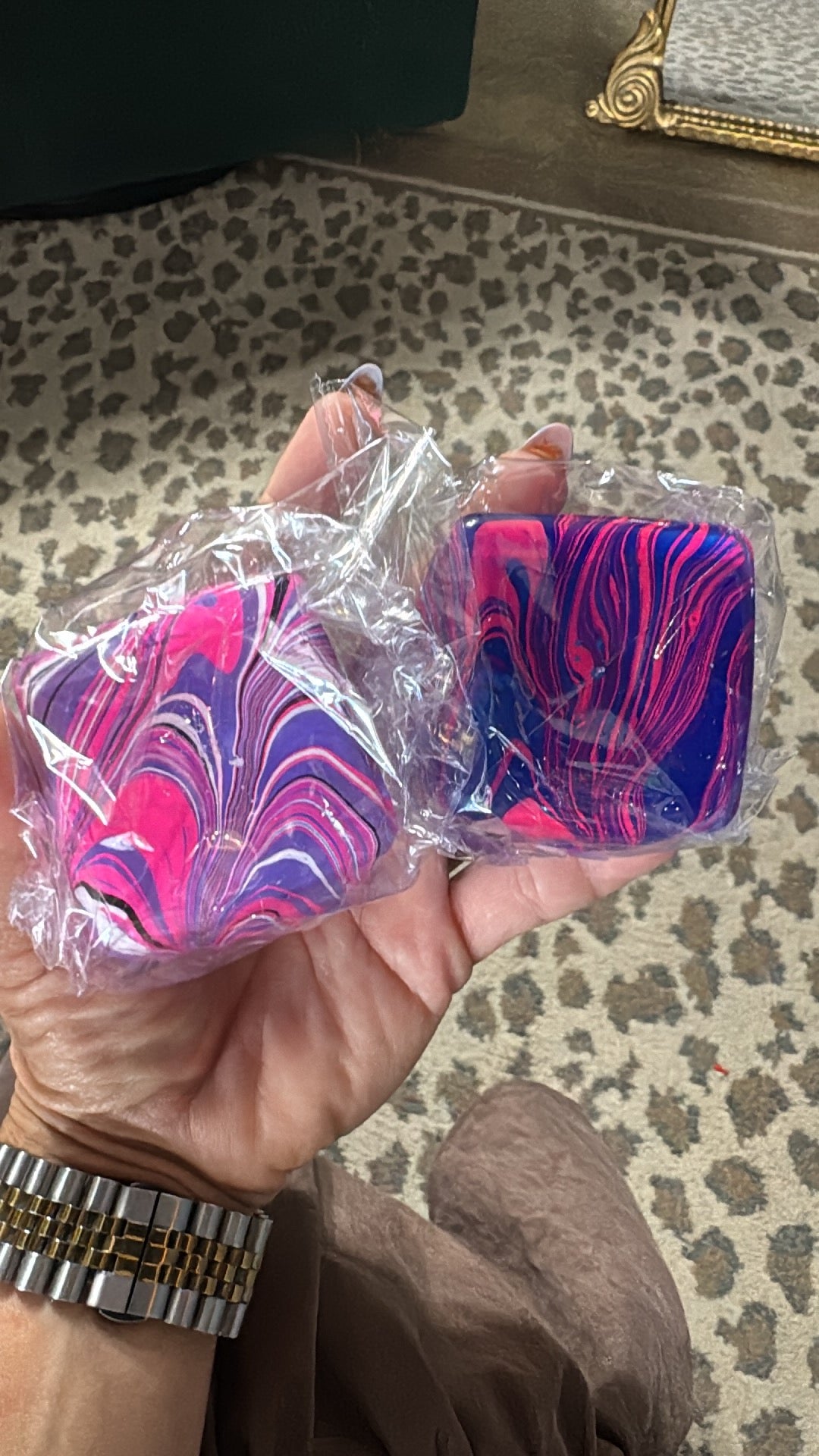 Swirl Squishy Cube (Assorted colors)
