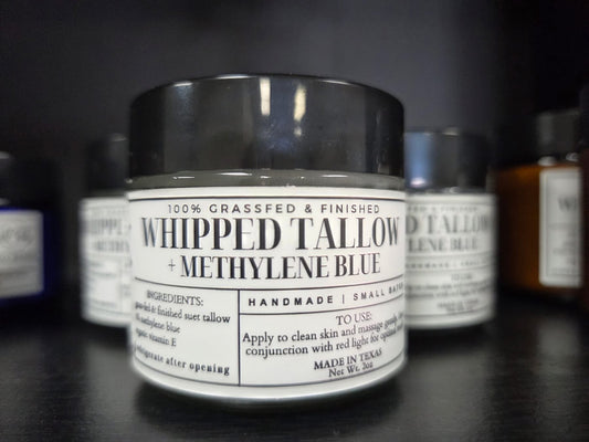 Whipped Tallow +Methylene Blue