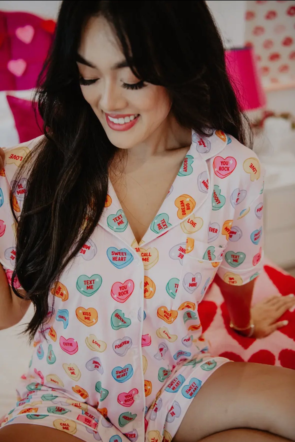 Candy Heart Pj Set