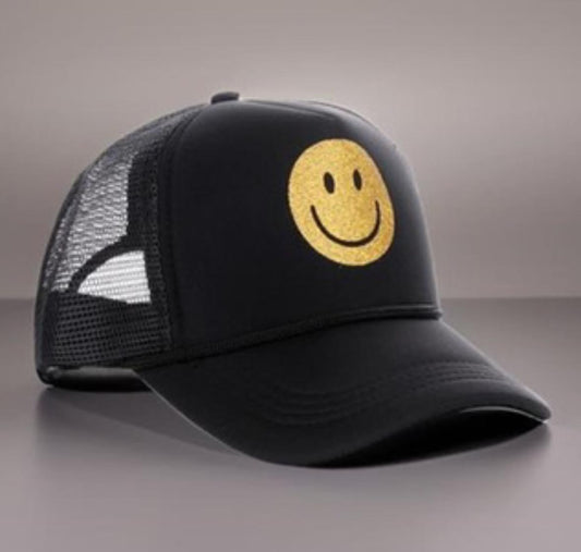 Black Smiley Hat