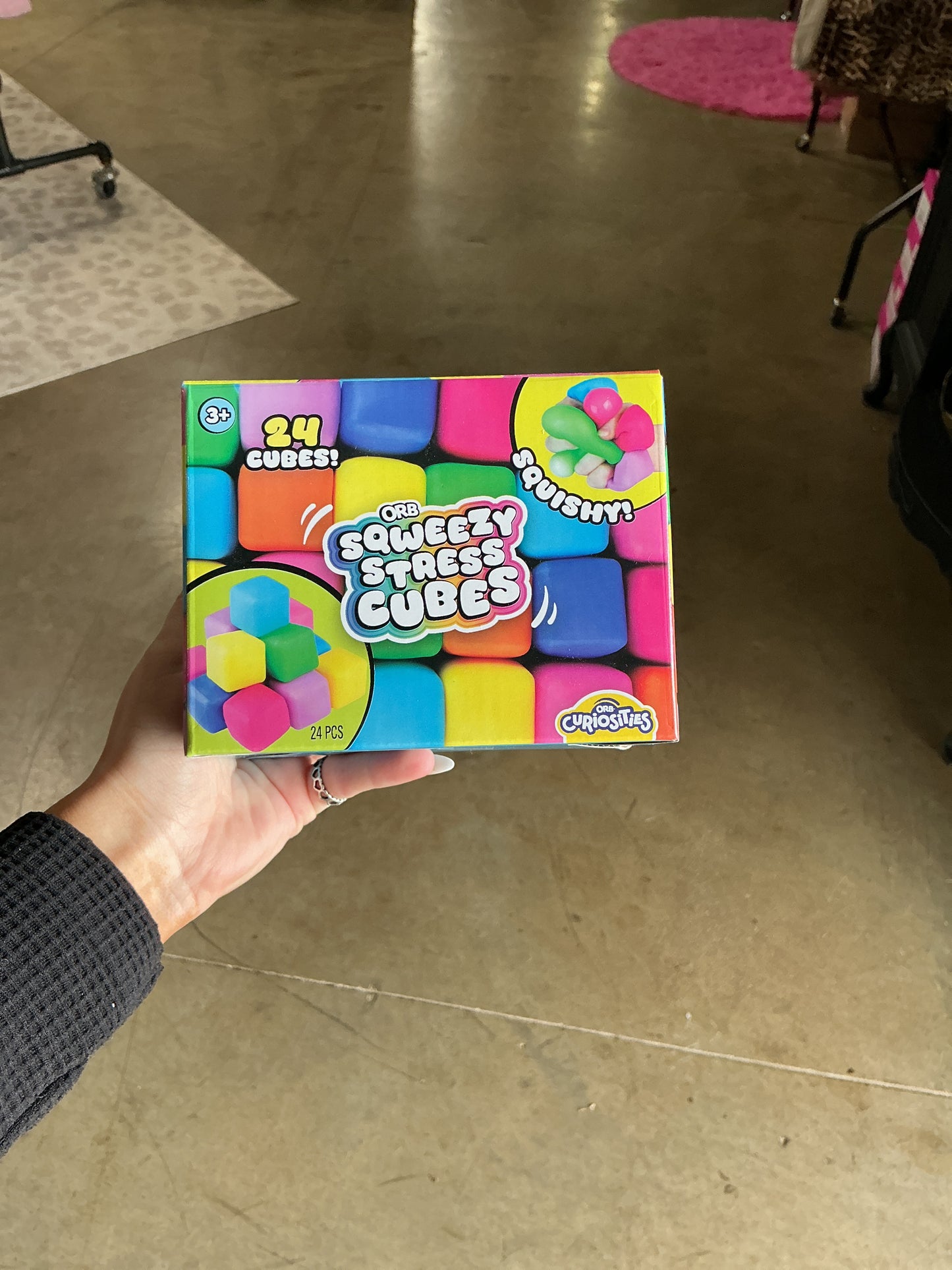ORB Sqweezy Stress Cubes