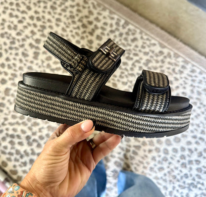 Corkys Go For It Platform Sandal