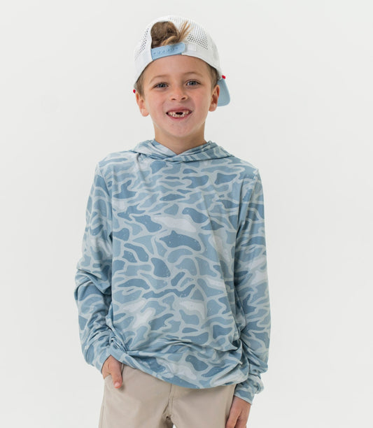 Burlebo Camo Hoodie - Youth