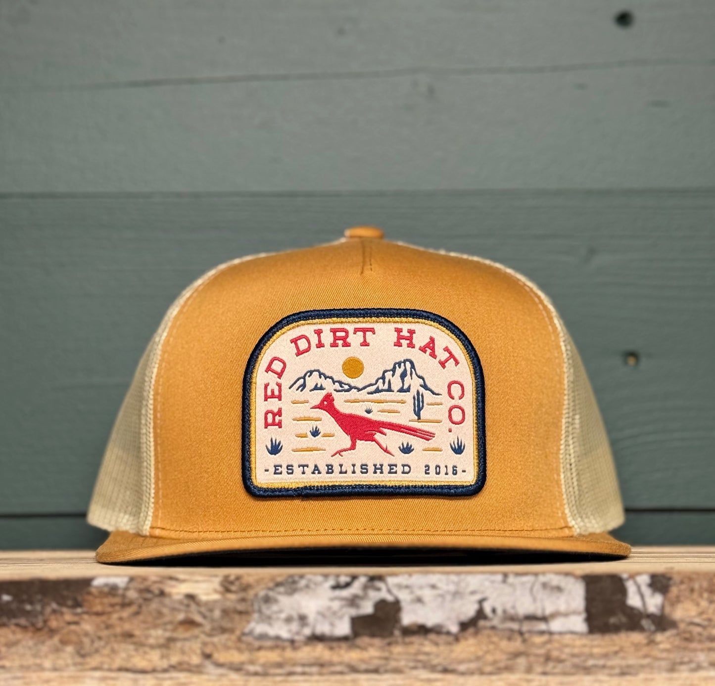 Speedy 2- Timber/Vegas Gold Hat