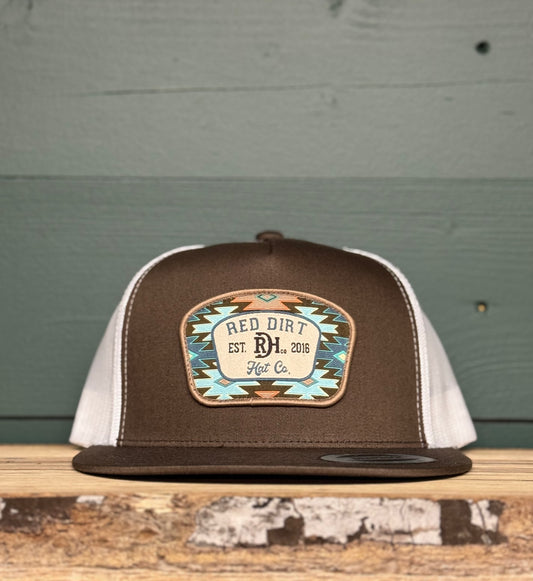Aztec Jango-Brown/White Hat