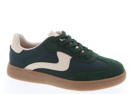Green Retro Sneaker